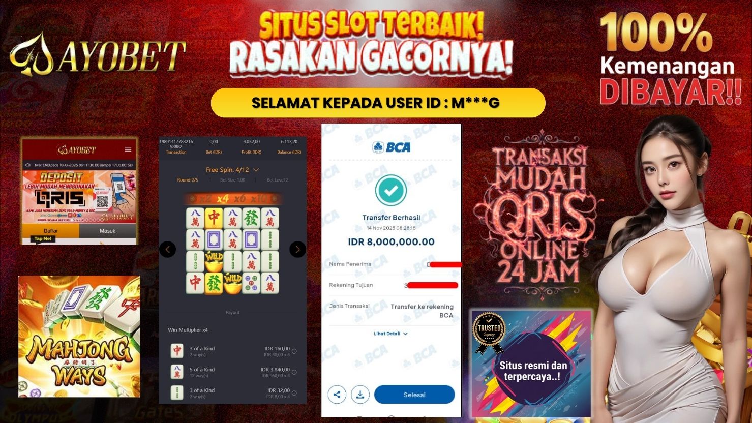 AYOBET JACKPOT SLOT MAHJONG WAYS